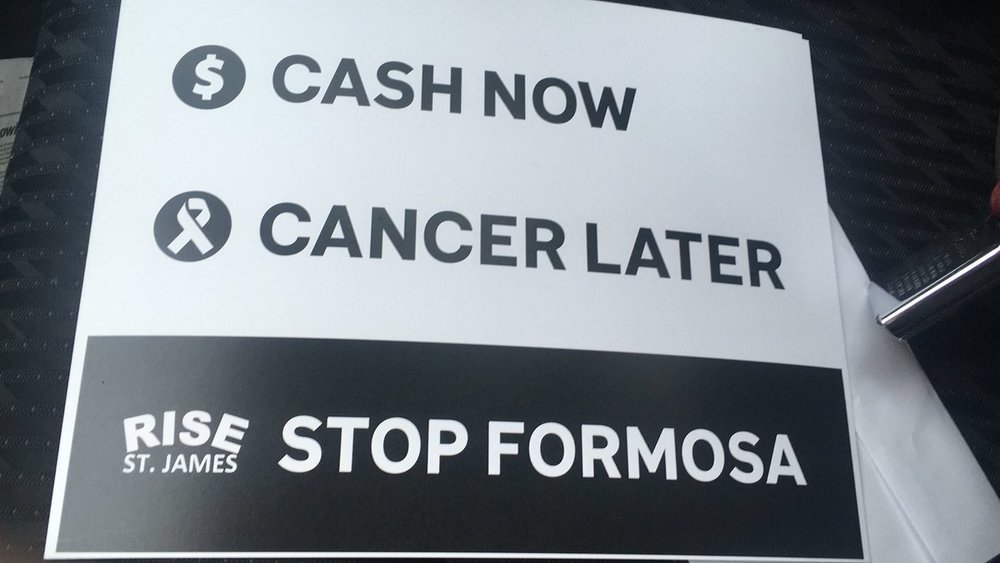 Stop Formosa Plastics - St. James parish residents, led by the community led group Rise St. James, is are fighting the construction of a multi-billion dollar facility known as a cracker plant proposed for construction.Sign the petition